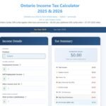 ontario income tax owe calculator 2026