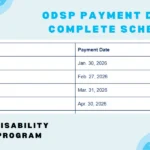 ODSP Payment Dates 2026 Canadacalculators.ca