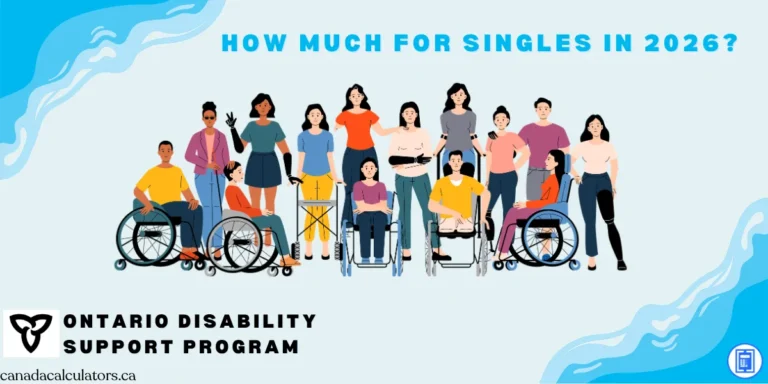 ODSP for Singles in 2026 canadacalculators.ca