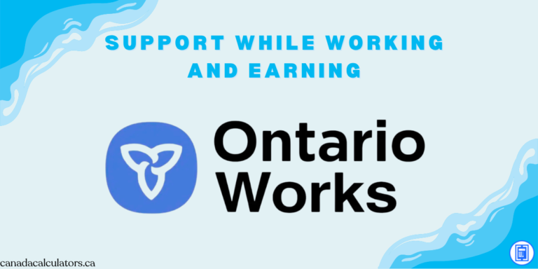 Ontario Works While Working