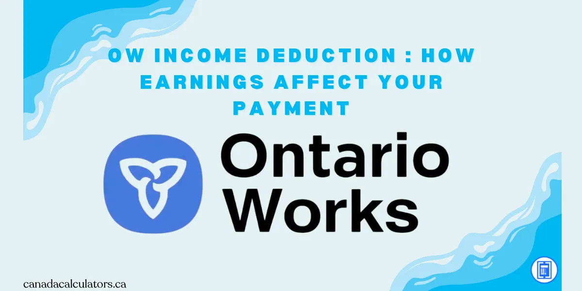 ow income deduction canadacalculators.ca