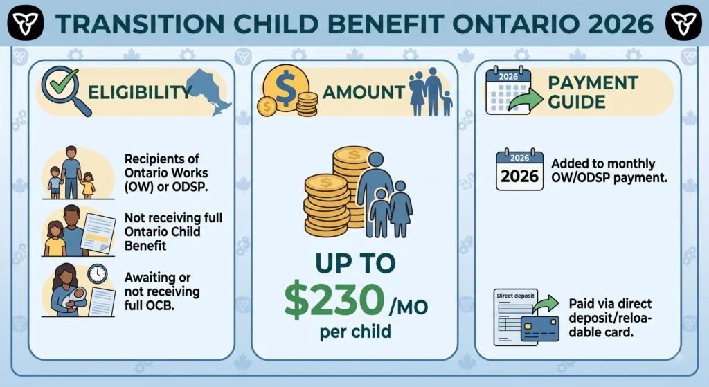 transition child benefit