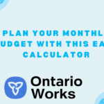 Ontario Works Payment Calculator CanadaCalculators.ca
